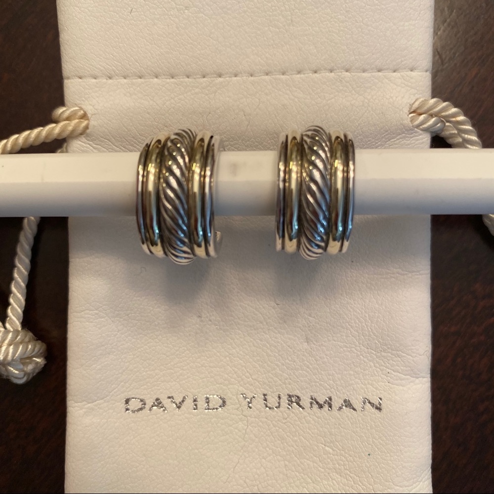 David Yurman classic cable earrings